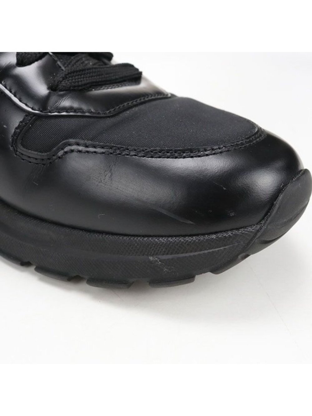 Prada Brushed Leather Sneakers Prax 01 - Picture 6 of 10